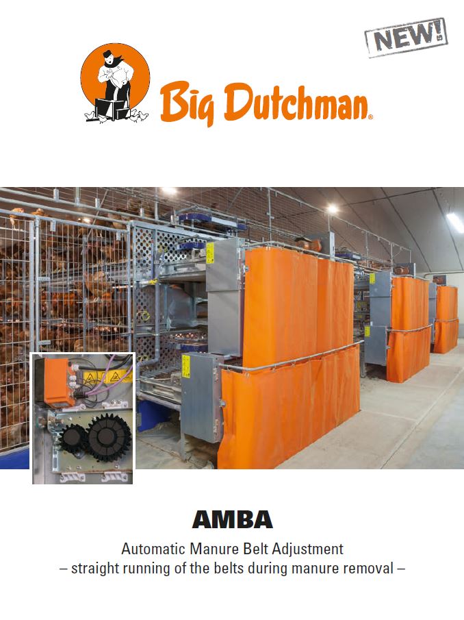 AMBA (Automatic Manure Belt Adjustment)